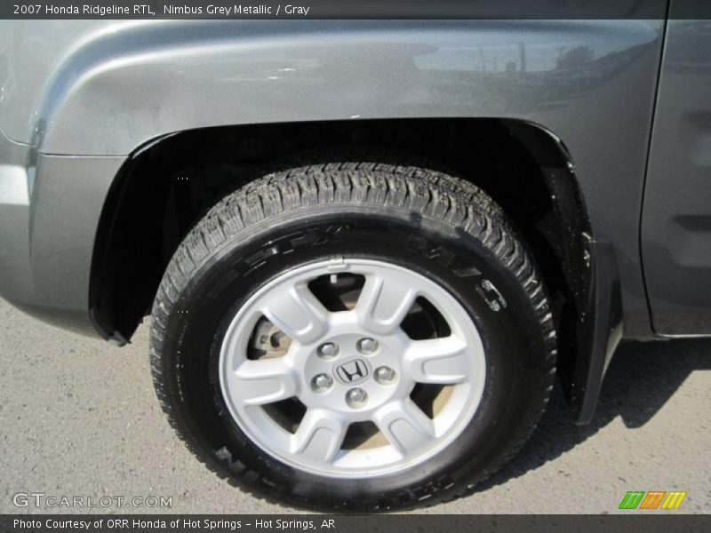 Nimbus Grey Metallic / Gray 2007 Honda Ridgeline RTL