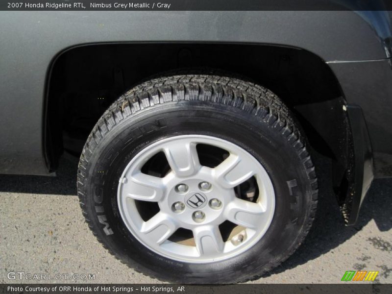 Nimbus Grey Metallic / Gray 2007 Honda Ridgeline RTL
