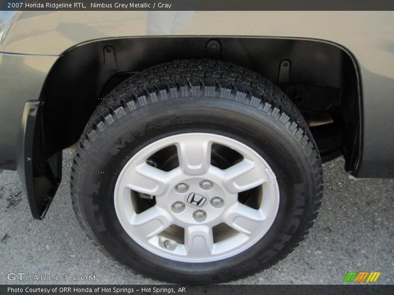 Nimbus Grey Metallic / Gray 2007 Honda Ridgeline RTL