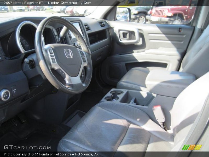 Nimbus Grey Metallic / Gray 2007 Honda Ridgeline RTL