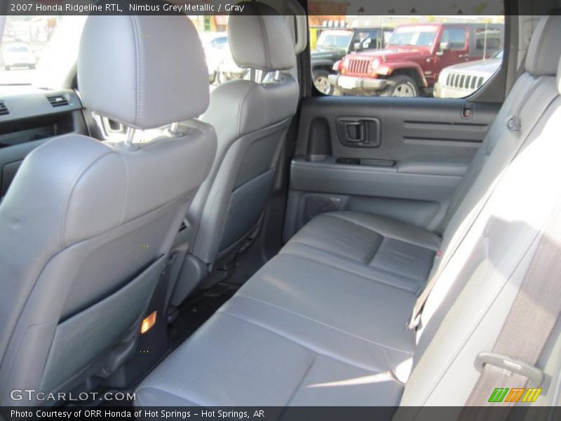 Nimbus Grey Metallic / Gray 2007 Honda Ridgeline RTL
