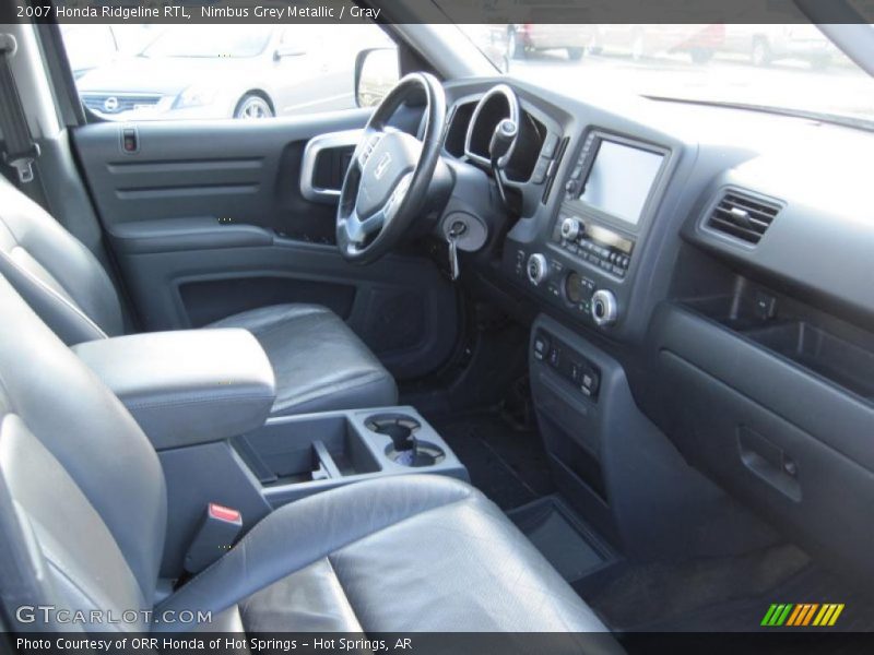 Nimbus Grey Metallic / Gray 2007 Honda Ridgeline RTL