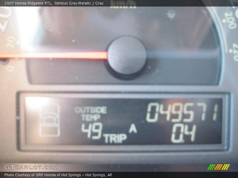 Nimbus Grey Metallic / Gray 2007 Honda Ridgeline RTL