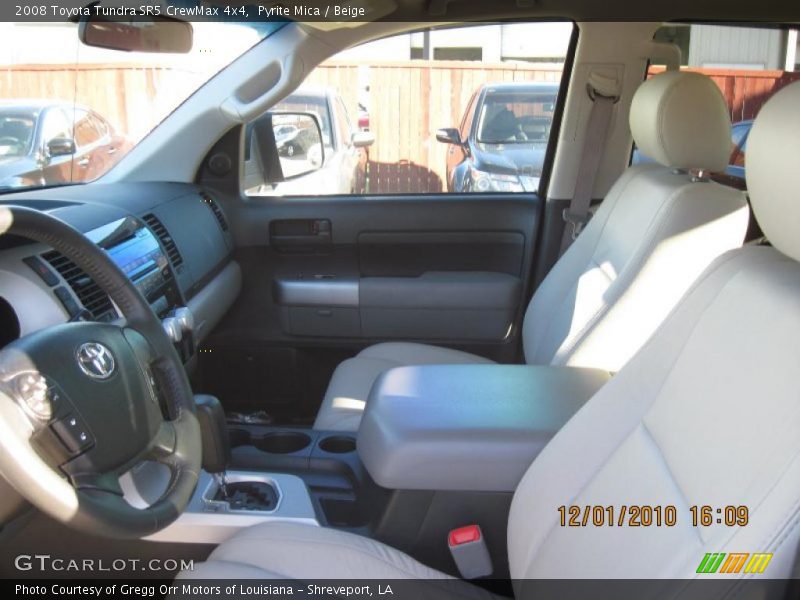 Pyrite Mica / Beige 2008 Toyota Tundra SR5 CrewMax 4x4