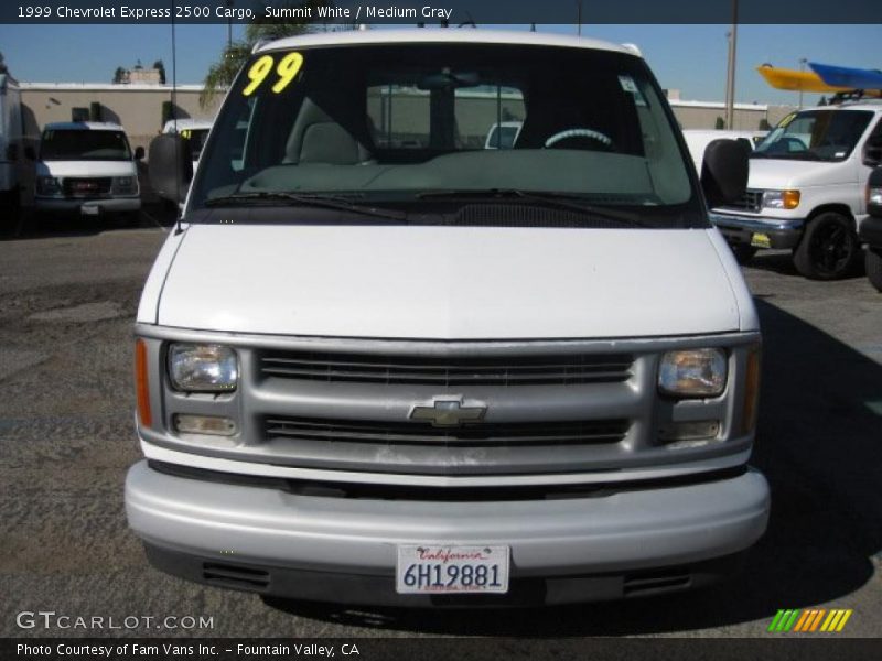 Summit White / Medium Gray 1999 Chevrolet Express 2500 Cargo