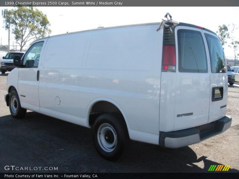 Summit White / Medium Gray 1999 Chevrolet Express 2500 Cargo