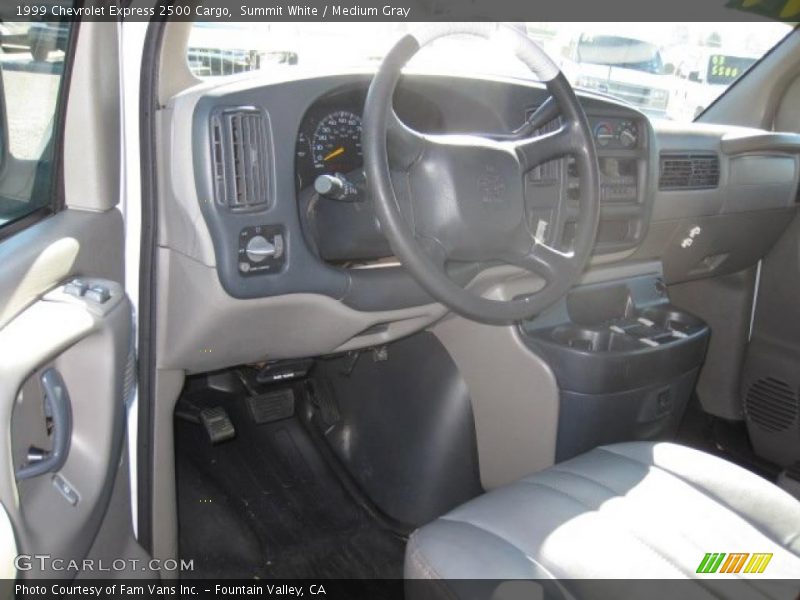 Summit White / Medium Gray 1999 Chevrolet Express 2500 Cargo