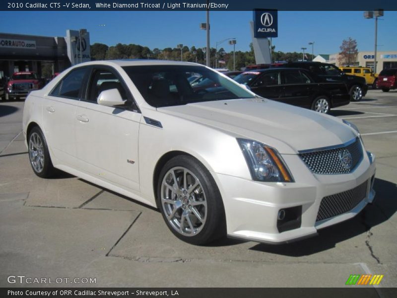 Front 3/4 View of 2010 CTS -V Sedan