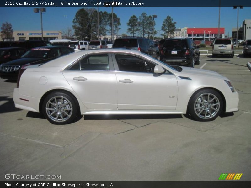  2010 CTS -V Sedan White Diamond Tricoat