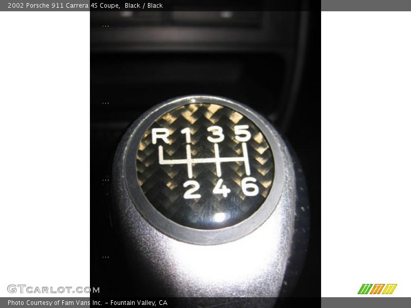 Black / Black 2002 Porsche 911 Carrera 4S Coupe