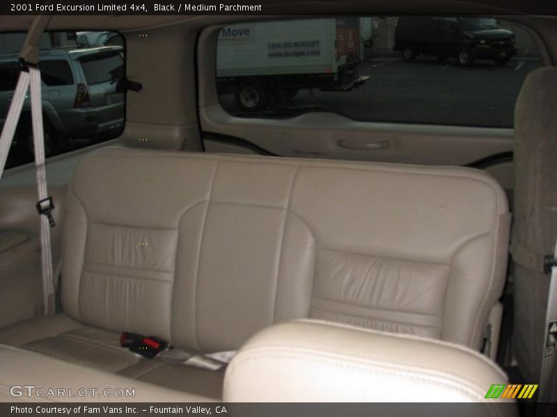 Black / Medium Parchment 2001 Ford Excursion Limited 4x4