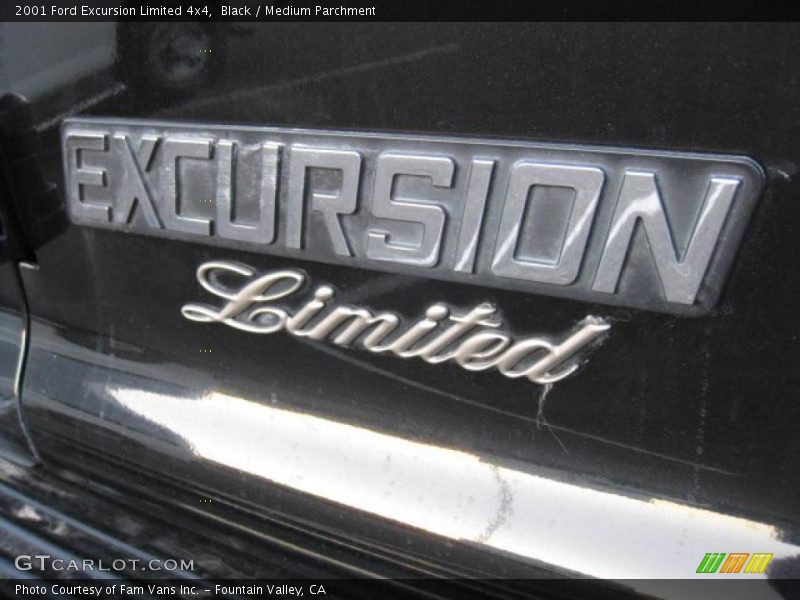  2001 Excursion Limited 4x4 Logo