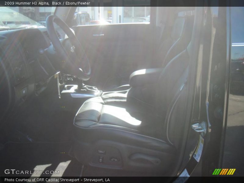 Black / Ebony/Pewter 2009 Hummer H3 Alpha