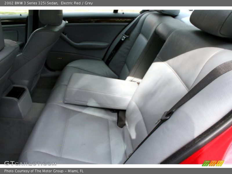 Electric Red / Grey 2002 BMW 3 Series 325i Sedan