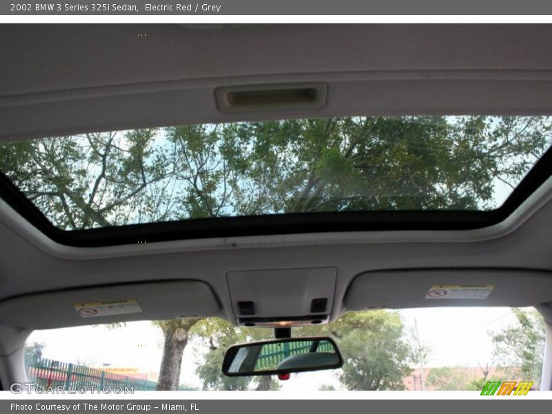 Electric Red / Grey 2002 BMW 3 Series 325i Sedan