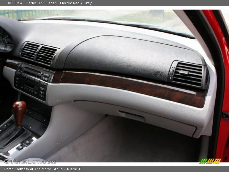 Electric Red / Grey 2002 BMW 3 Series 325i Sedan