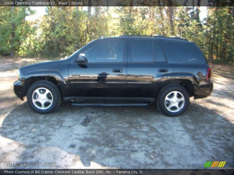 Black / Ebony 2008 Chevrolet TrailBlazer LT