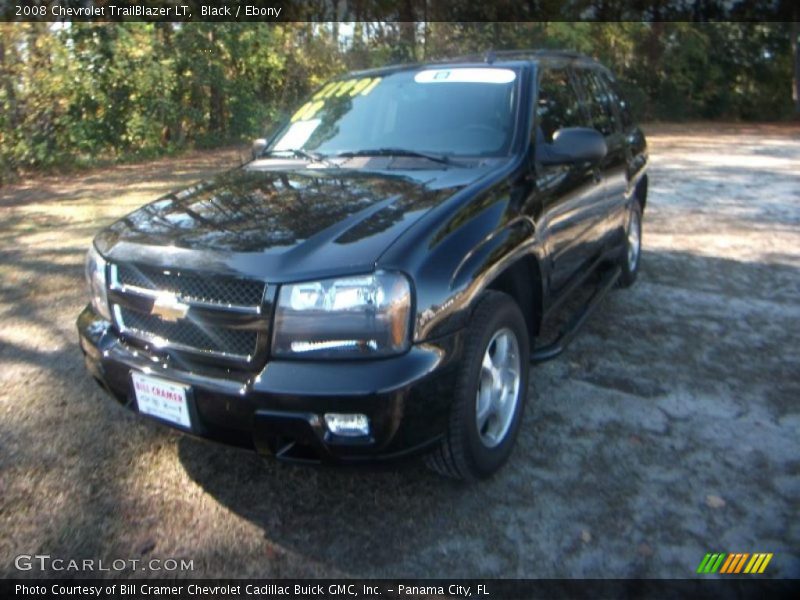 Black / Ebony 2008 Chevrolet TrailBlazer LT