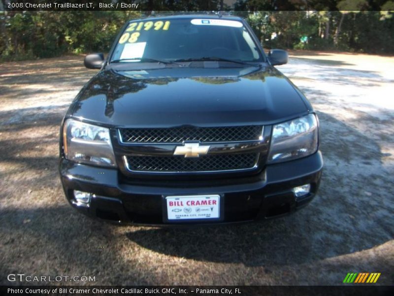 Black / Ebony 2008 Chevrolet TrailBlazer LT