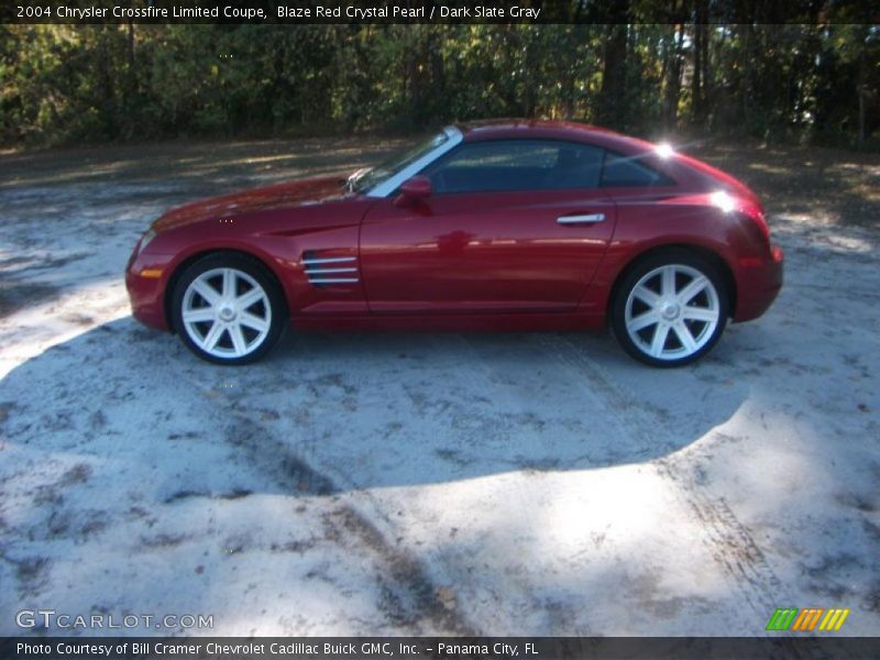 Blaze Red Crystal Pearl / Dark Slate Gray 2004 Chrysler Crossfire Limited Coupe