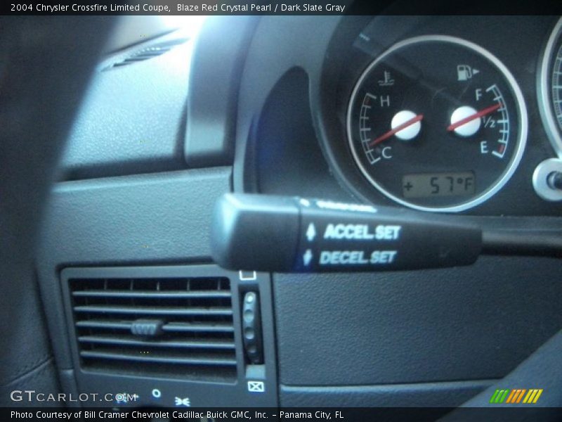 Blaze Red Crystal Pearl / Dark Slate Gray 2004 Chrysler Crossfire Limited Coupe