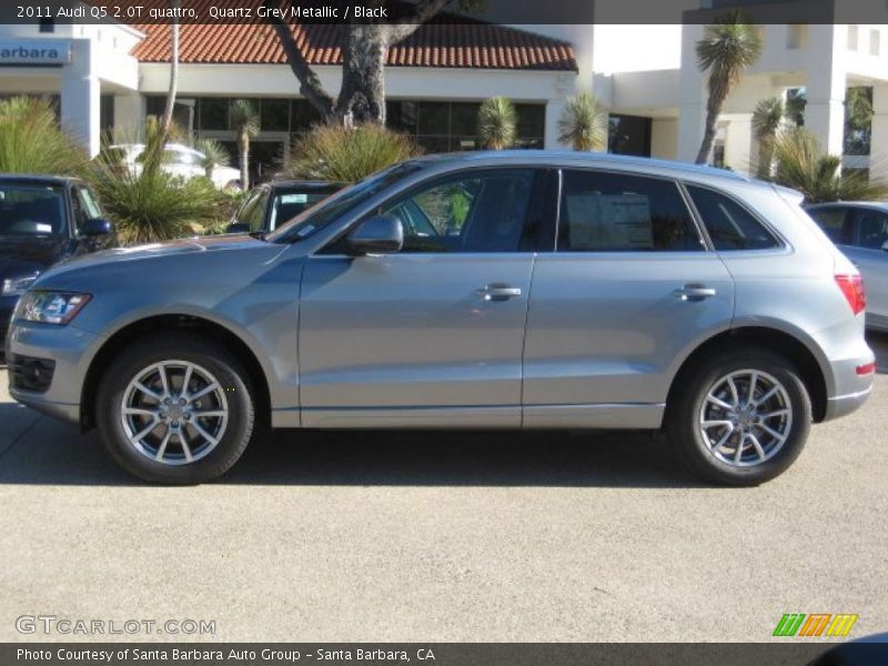 Quartz Grey Metallic / Black 2011 Audi Q5 2.0T quattro