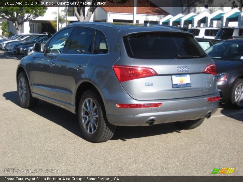 Quartz Grey Metallic / Black 2011 Audi Q5 2.0T quattro