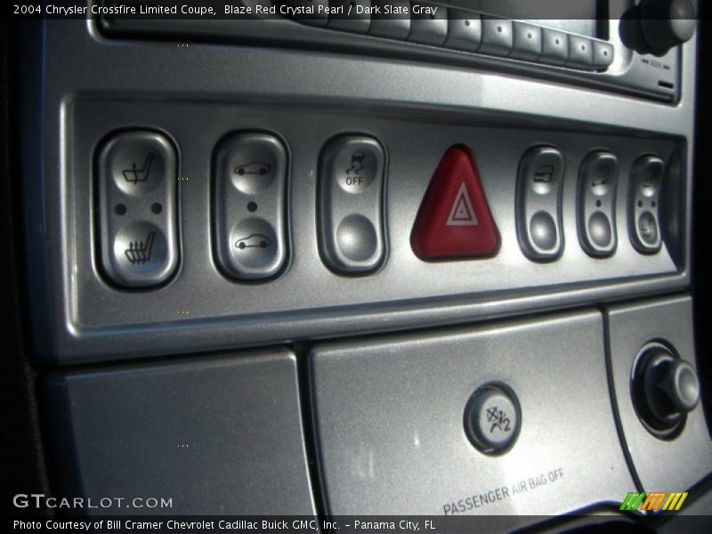 Blaze Red Crystal Pearl / Dark Slate Gray 2004 Chrysler Crossfire Limited Coupe