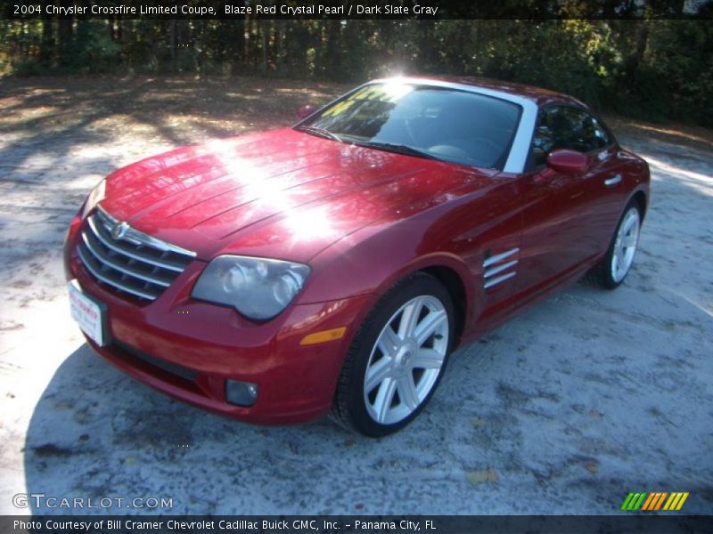 Blaze Red Crystal Pearl / Dark Slate Gray 2004 Chrysler Crossfire Limited Coupe