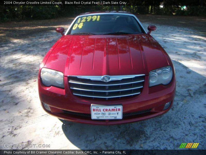 Blaze Red Crystal Pearl / Dark Slate Gray 2004 Chrysler Crossfire Limited Coupe