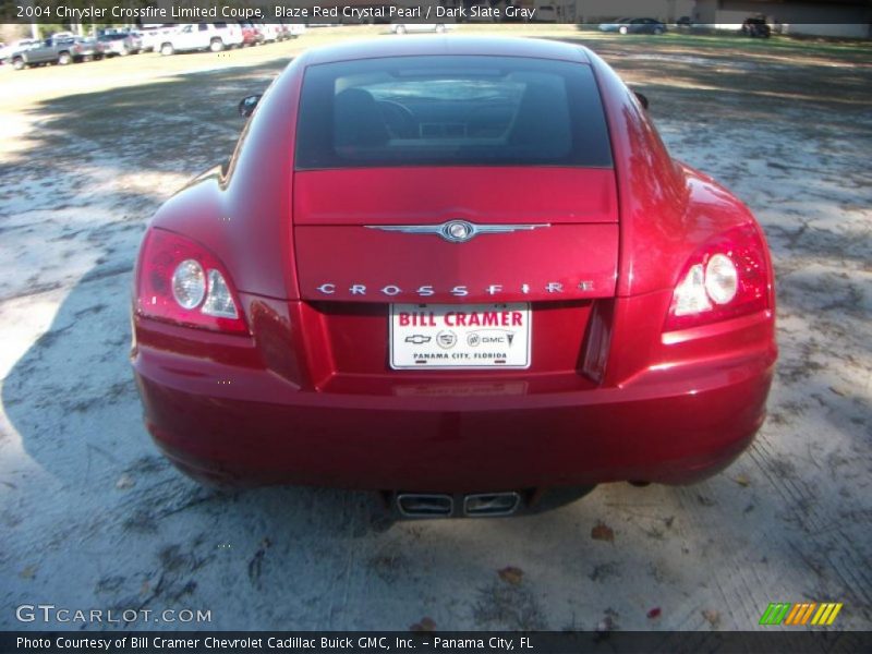 Blaze Red Crystal Pearl / Dark Slate Gray 2004 Chrysler Crossfire Limited Coupe