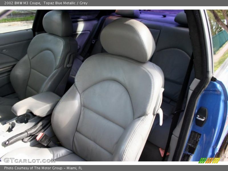  2002 M3 Coupe Grey Interior