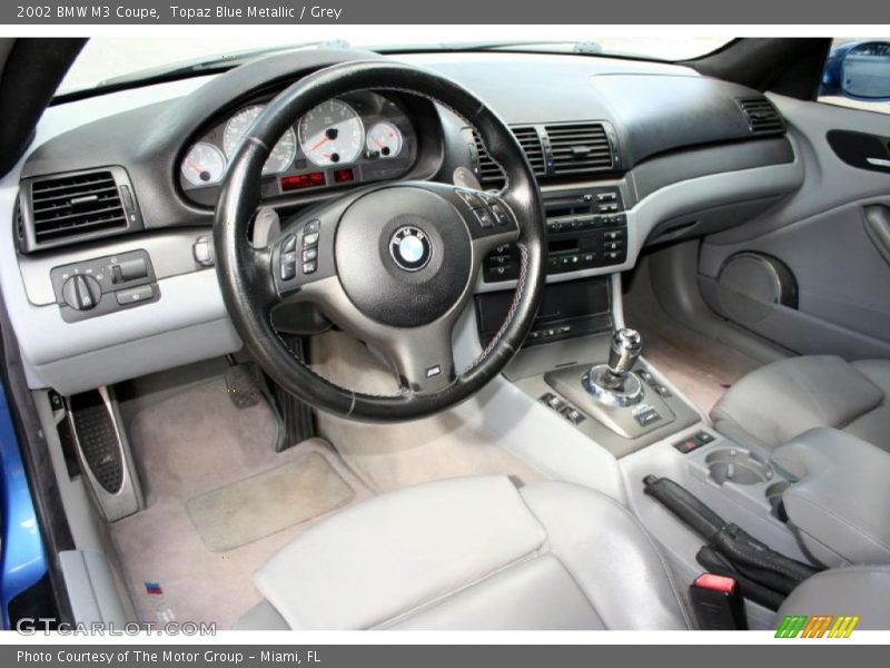 Grey Interior - 2002 M3 Coupe 