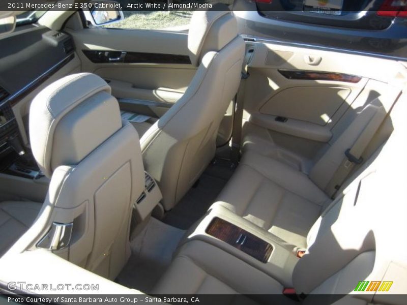 Arctic White / Almond/Mocha 2011 Mercedes-Benz E 350 Cabriolet