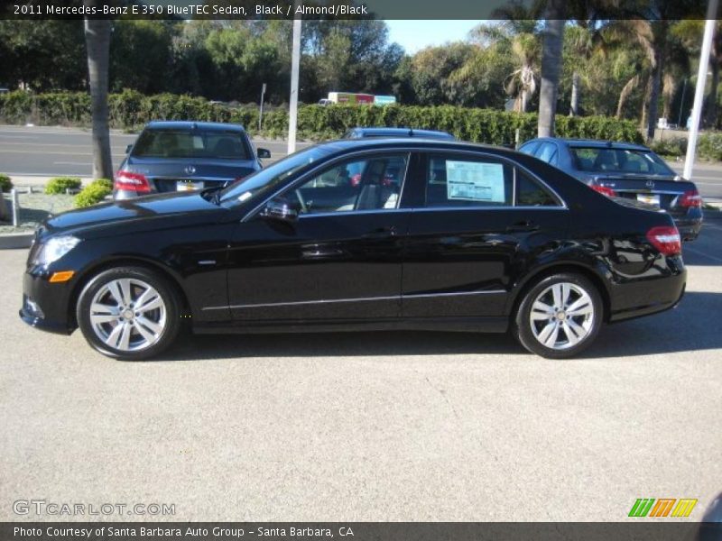 Black / Almond/Black 2011 Mercedes-Benz E 350 BlueTEC Sedan