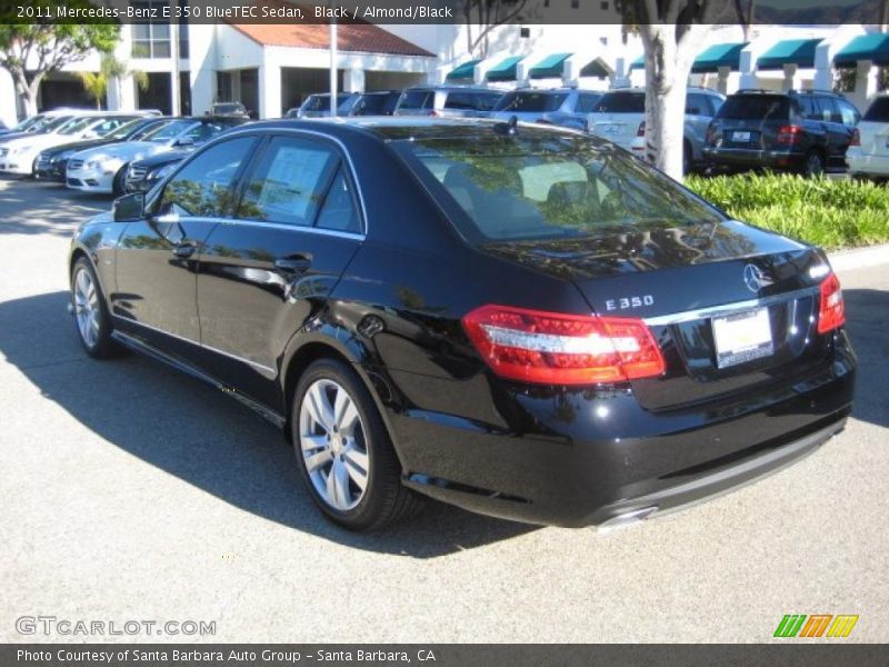 Black / Almond/Black 2011 Mercedes-Benz E 350 BlueTEC Sedan
