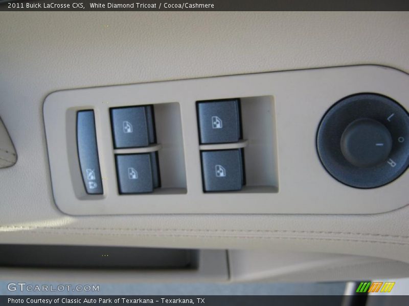White Diamond Tricoat / Cocoa/Cashmere 2011 Buick LaCrosse CXS