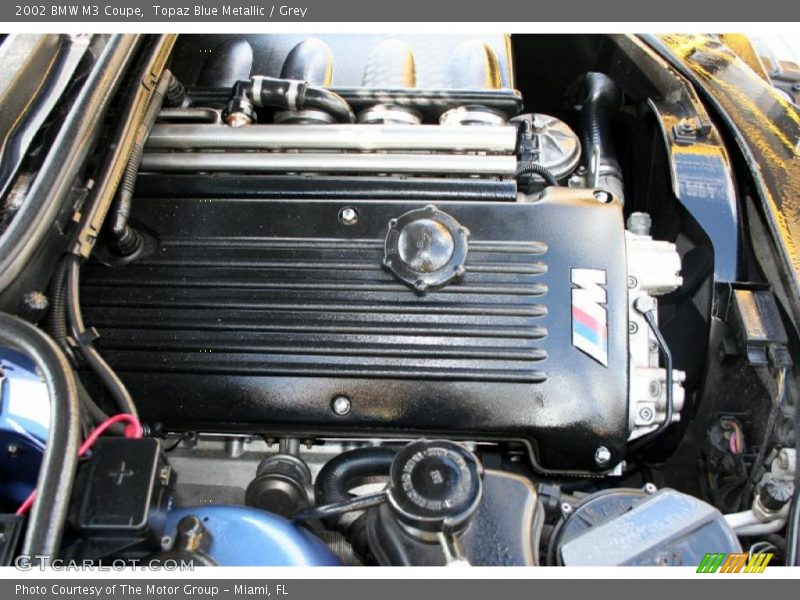  2002 M3 Coupe Engine - 3.2 Liter DOHC 24-Valve VVT Inline 6 Cylinder