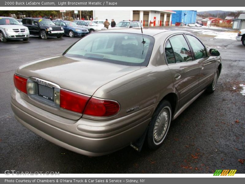 Light Bronzemist Metallic / Taupe 2000 Buick LeSabre Custom