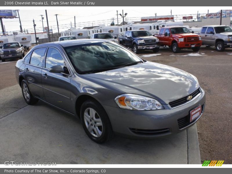 Dark Silver Metallic / Gray 2006 Chevrolet Impala LS