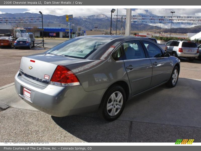 Dark Silver Metallic / Gray 2006 Chevrolet Impala LS