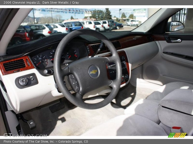 Dark Silver Metallic / Gray 2006 Chevrolet Impala LS