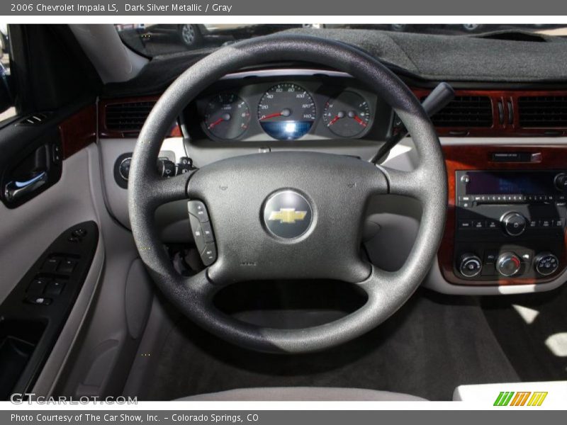 Dark Silver Metallic / Gray 2006 Chevrolet Impala LS