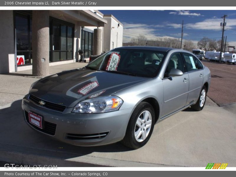 Dark Silver Metallic / Gray 2006 Chevrolet Impala LS