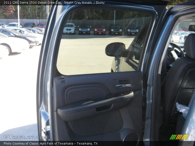 Stealth Gray Metallic / Ebony 2011 GMC Sierra 1500 Denali Crew Cab