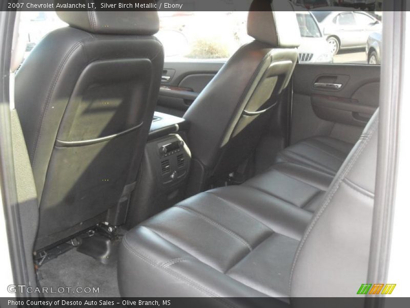 Silver Birch Metallic / Ebony 2007 Chevrolet Avalanche LT