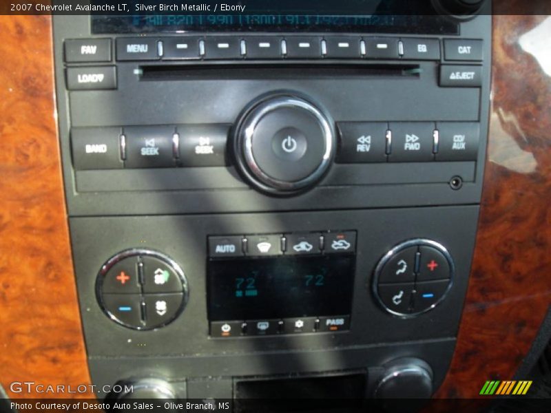 Silver Birch Metallic / Ebony 2007 Chevrolet Avalanche LT