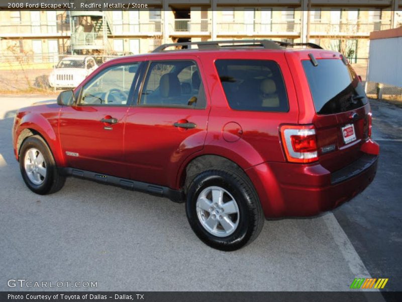 Redfire Metallic / Stone 2008 Ford Escape XLT