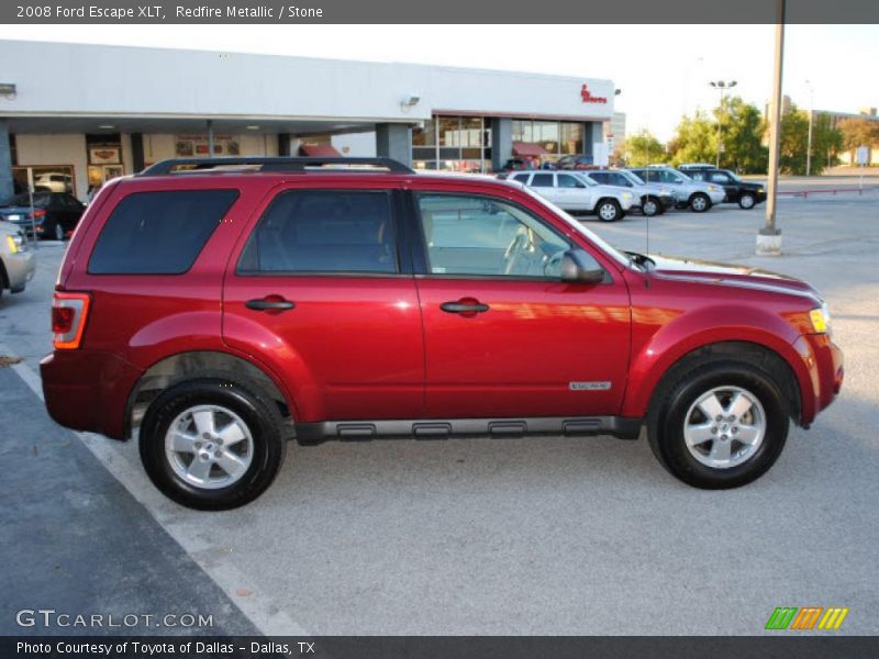 Redfire Metallic / Stone 2008 Ford Escape XLT