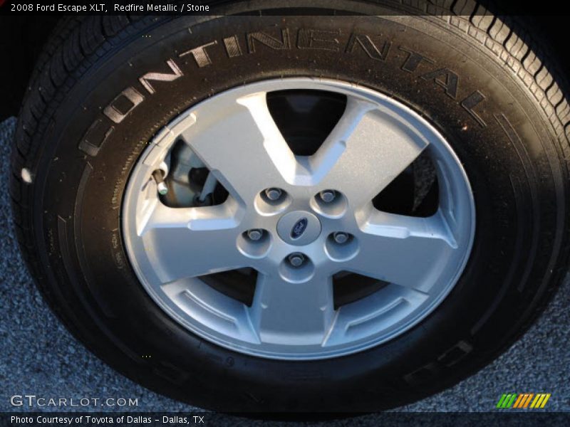 Redfire Metallic / Stone 2008 Ford Escape XLT
